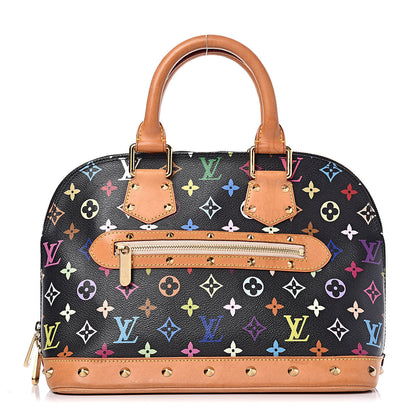Louis Vuitton Monogram Multicolor Alma Black 1 of 15