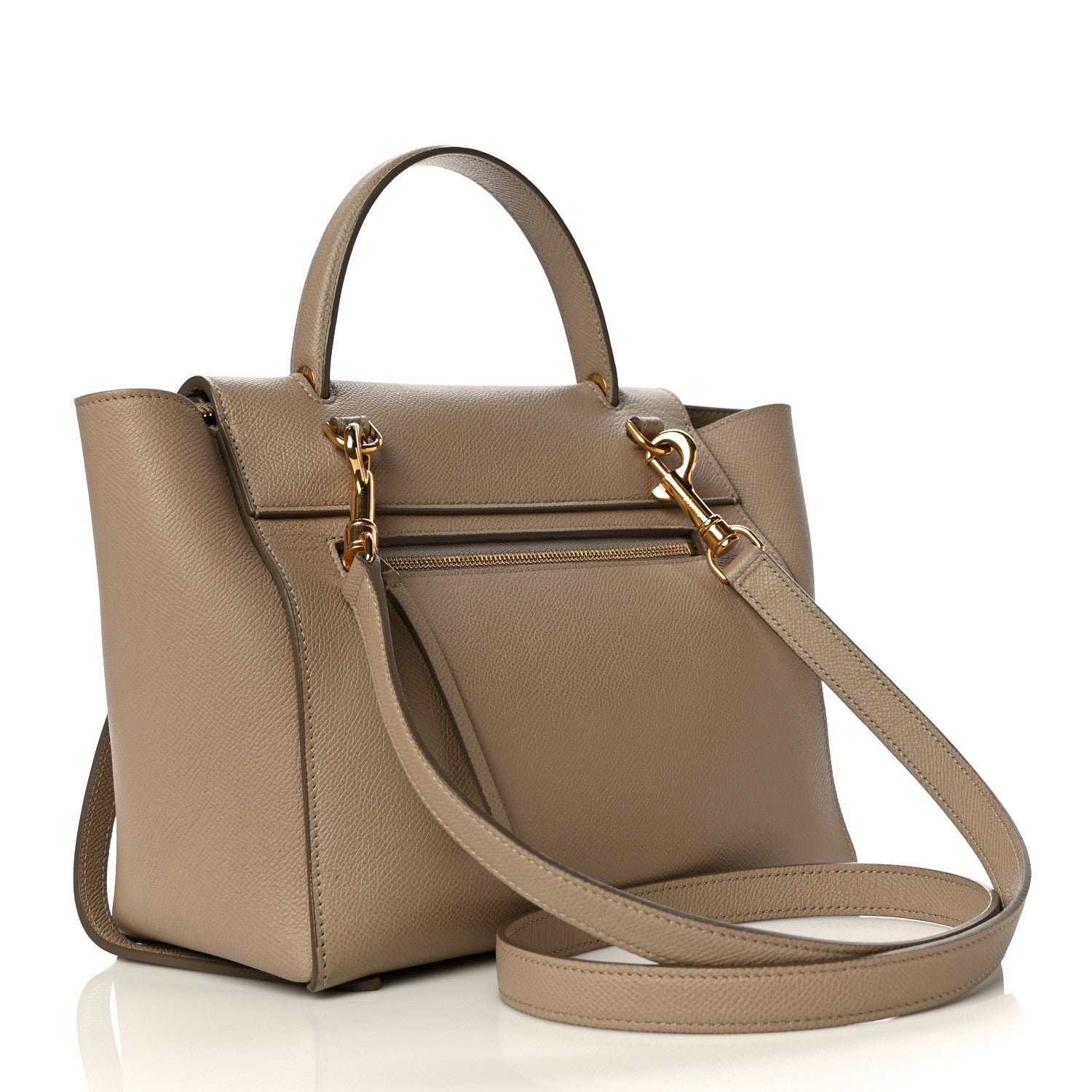 Celine Grained Calfskin Micro Belt Bag Light Taupe 3 of 14
