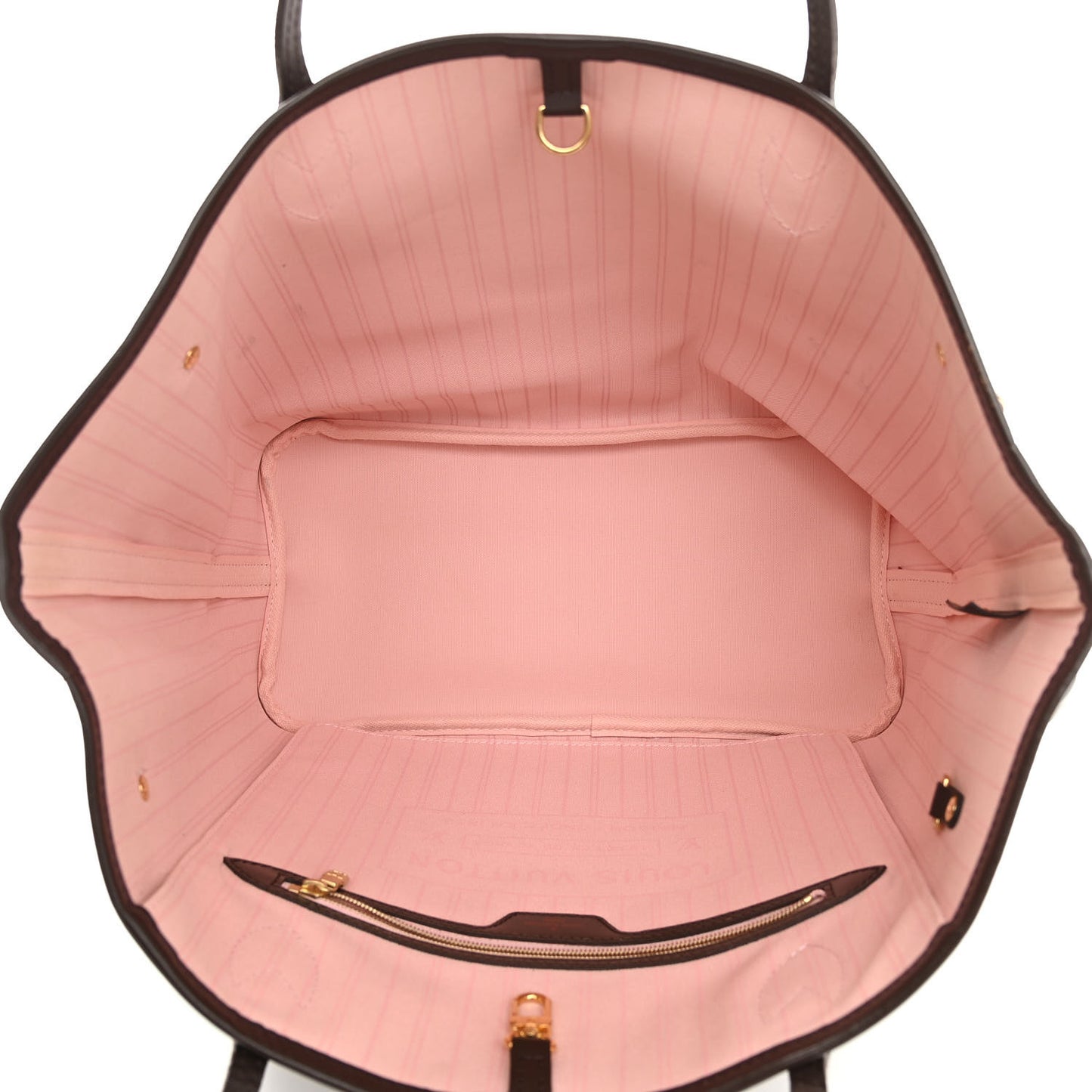Damier Ebene Neo Neverfull MM Rose Ballerine