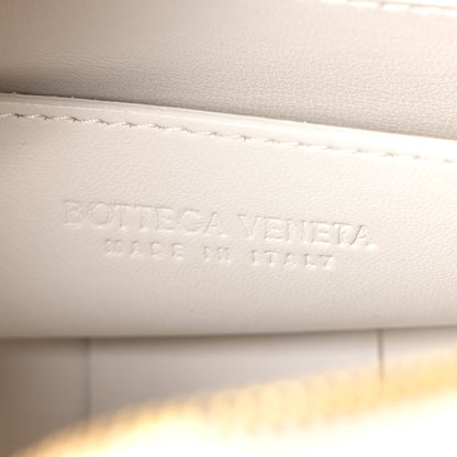 Bottega Veneta Lambskin Maxi Intrecciato Small Brick Cassette Bag White 6 of 10