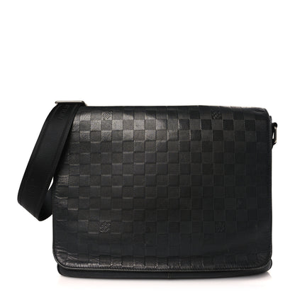Louis Vuitton Damier Infini District MM Onyx 1 of 10