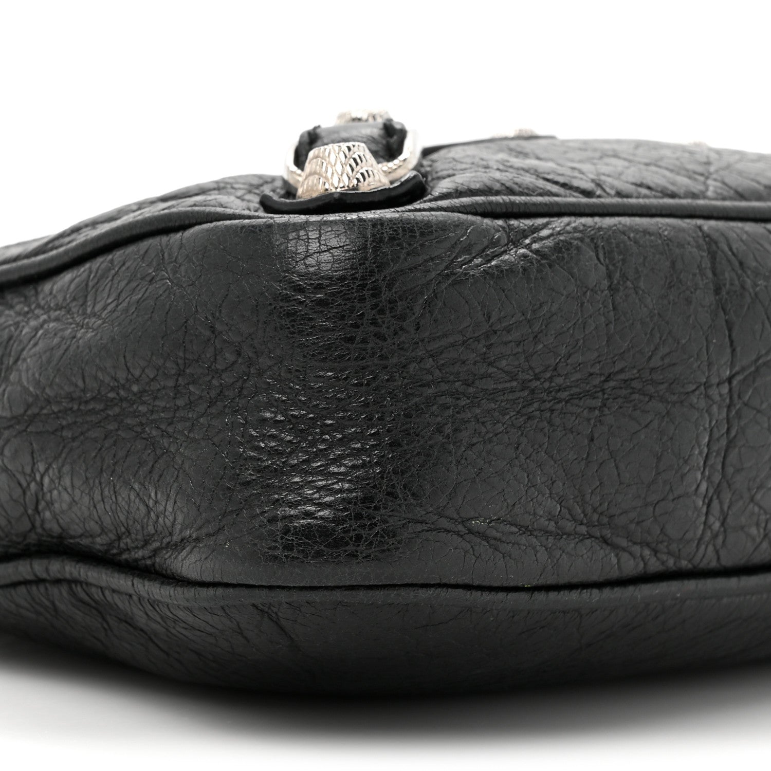 Balenciaga Agneau Giant 12 Silver Hardware Hip Black 10 of 15