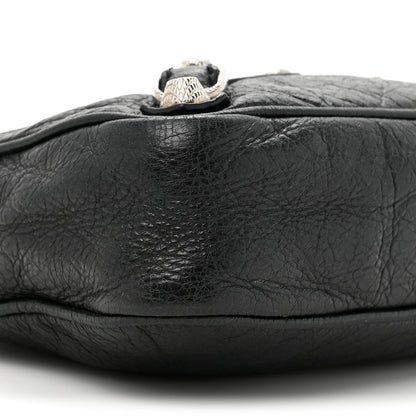 Balenciaga Agneau Giant 12 Silver Hardware Hip Black 10 of 15