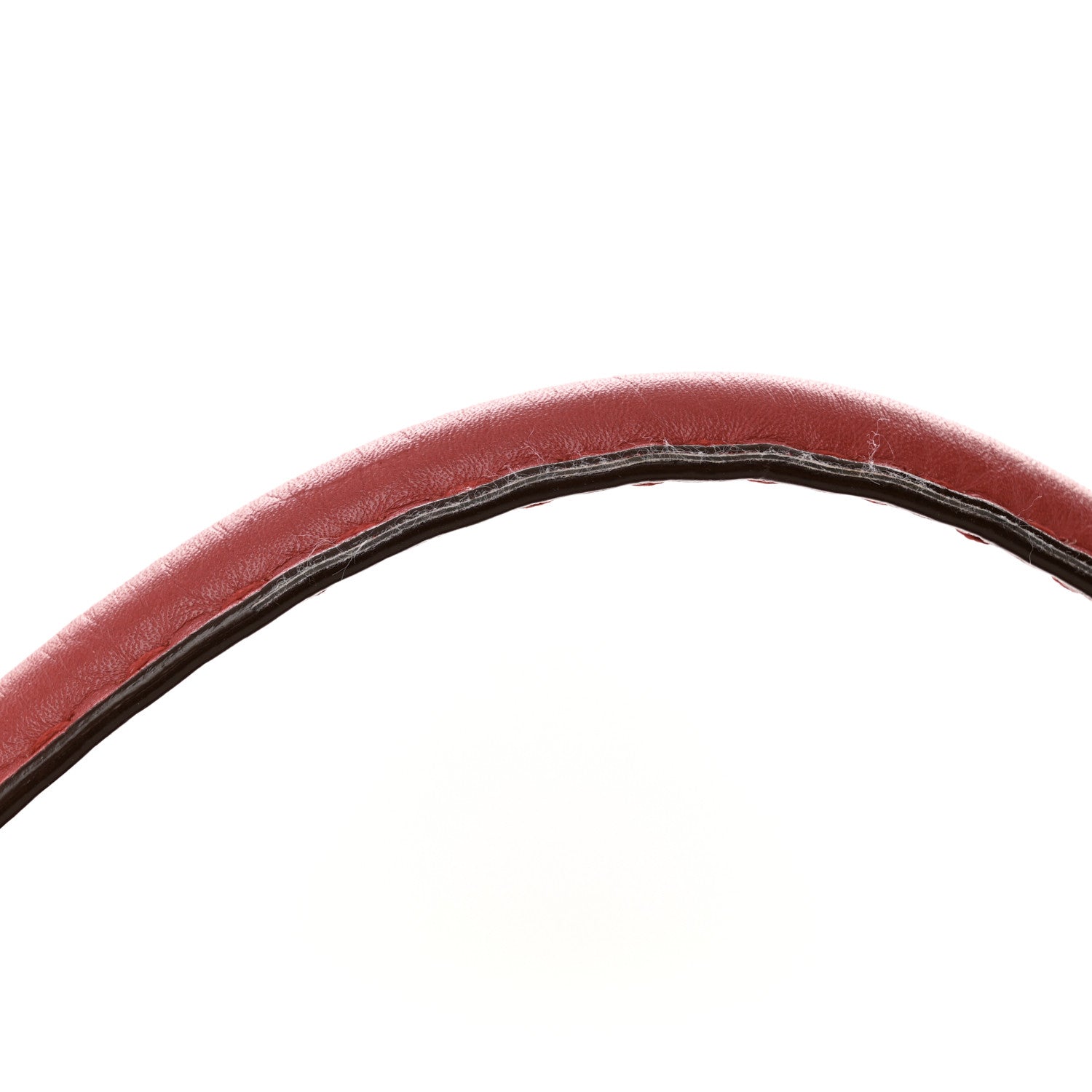 Fendi Cuoio Romano Selleria Bi-Color Medium Peekaboo Iconic Satchel Rosso Latte 15 of 15