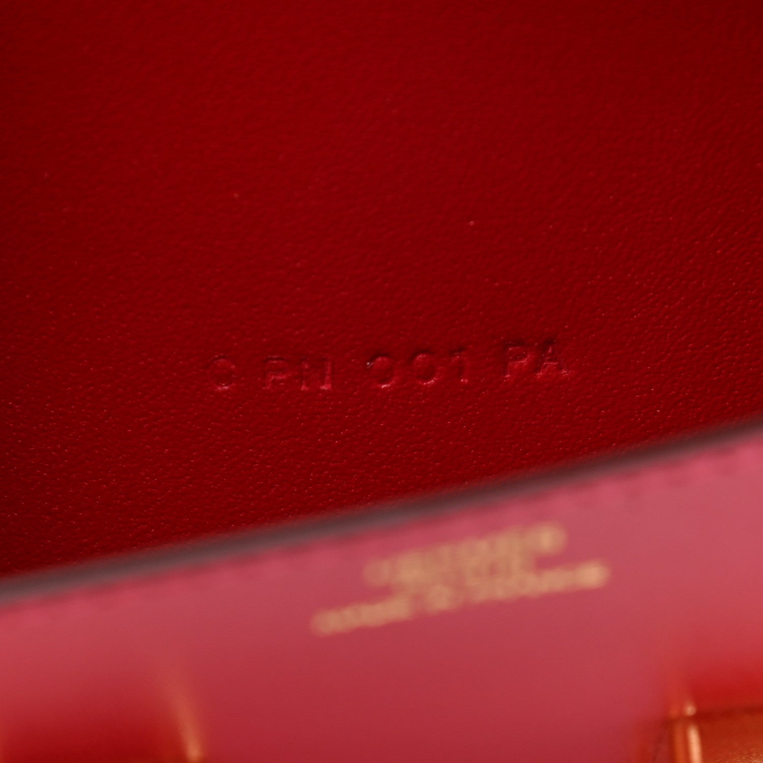 Hermes Tadelakt Constance Long Wallet Rouge Vif 7 of 8