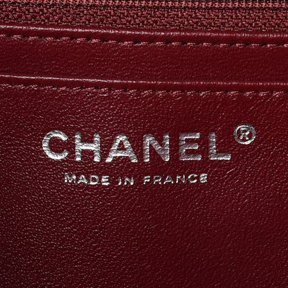 Chanel Caviar Quilted Maxi Single Flap Dark Red 8 of 10