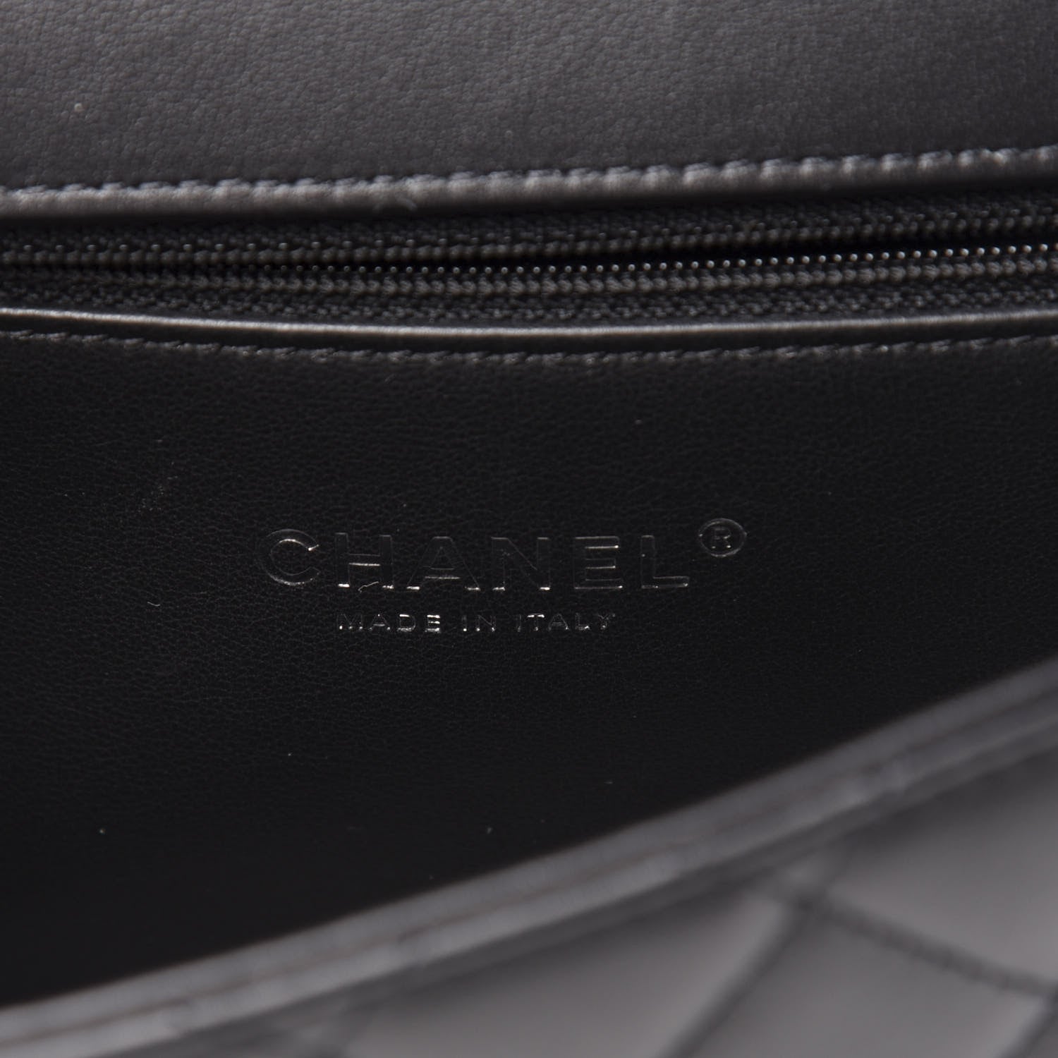 Chanel Lambskin Quilted Small CC Filigree Flap Black 8 of 11