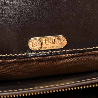 Fendi Zucca Compact Wallet Tobacco 6 of 6