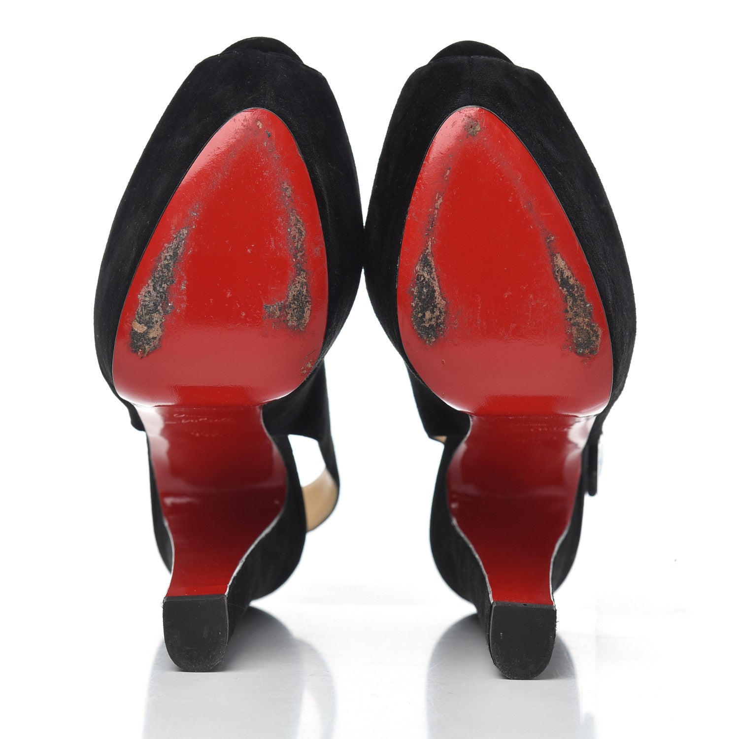Christian Louboutin Veau Velours Tartarina 160 Pumps 39.5 Black 5 of 18