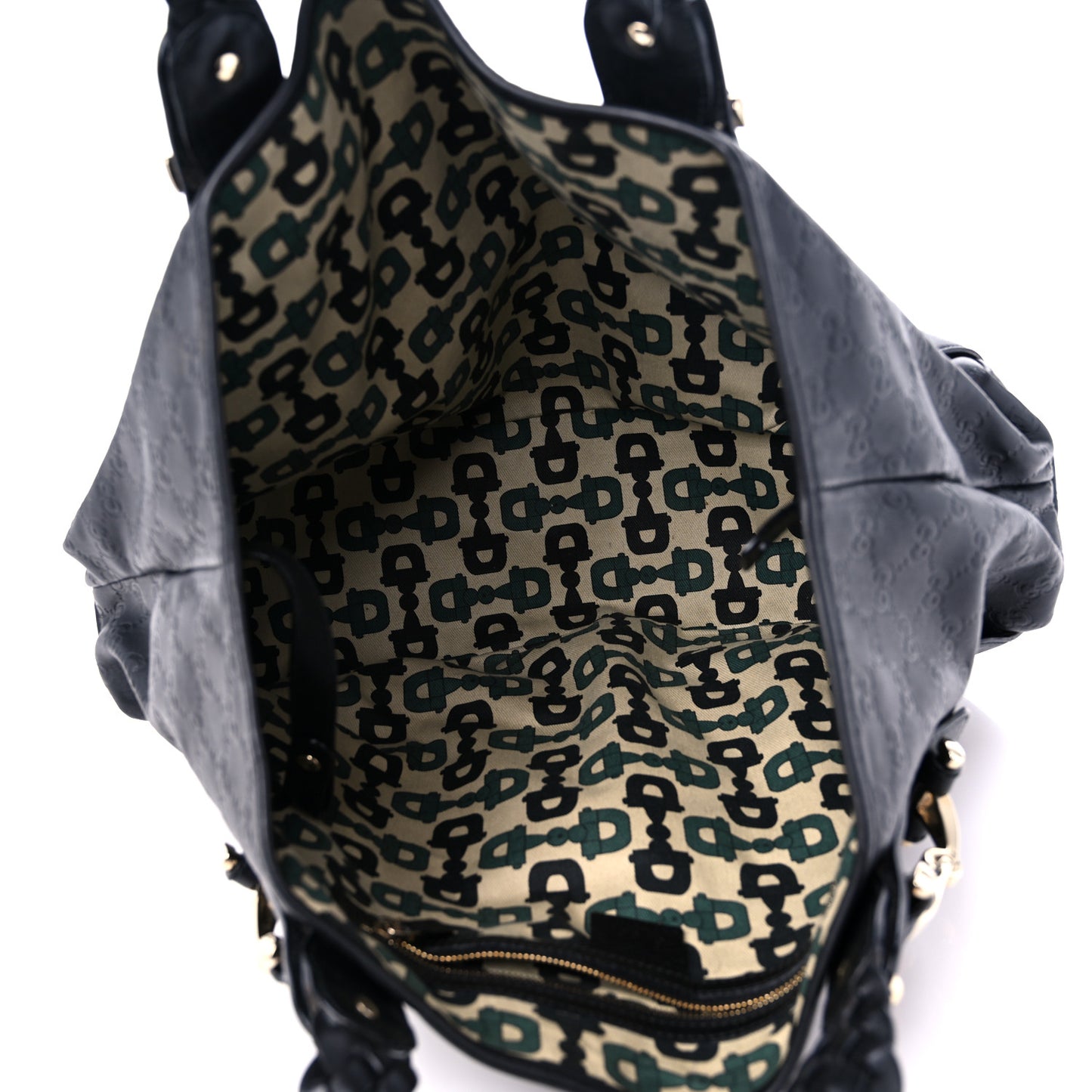 Guccissima Medium Pelham Shoulder Bag Black