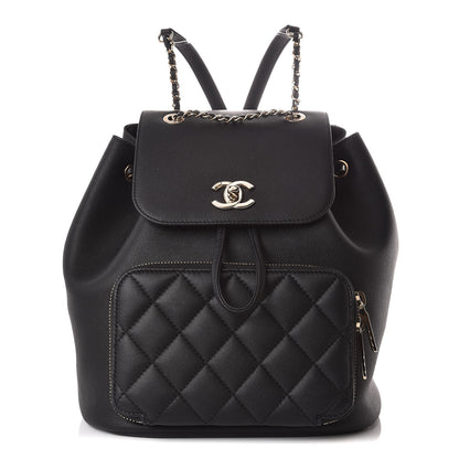 Chanel Caviar Quilted Business Affinity Backpack Black 1 of 10