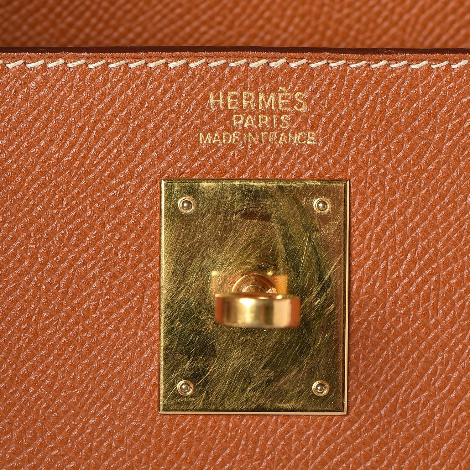 Hermes Epsom Kelly Sellier 32 Gold 26 of 30