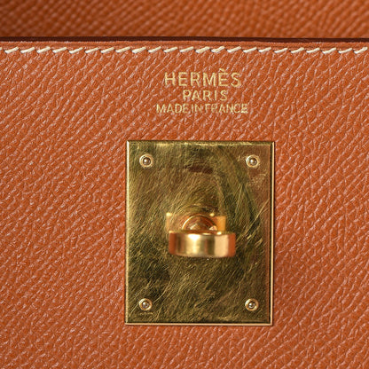 Hermes Epsom Kelly Sellier 32 Gold 26 of 30