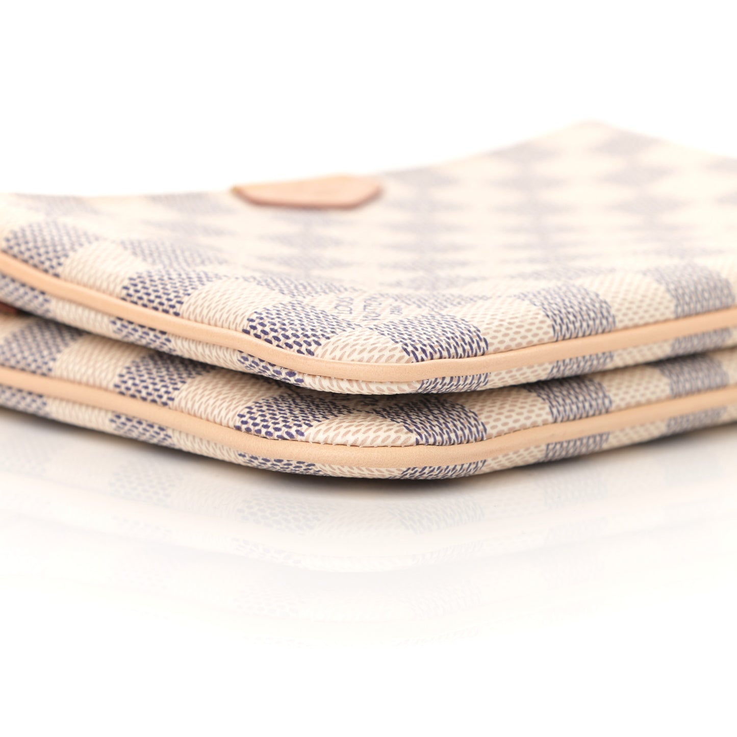 Damier Azur Double Zip Pochette