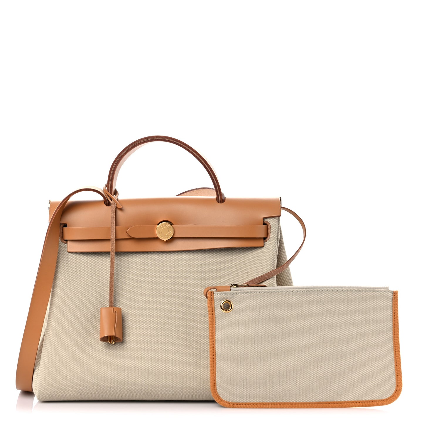 Vache Hunter Toile Herbag Zip 31 PM Trench Gold