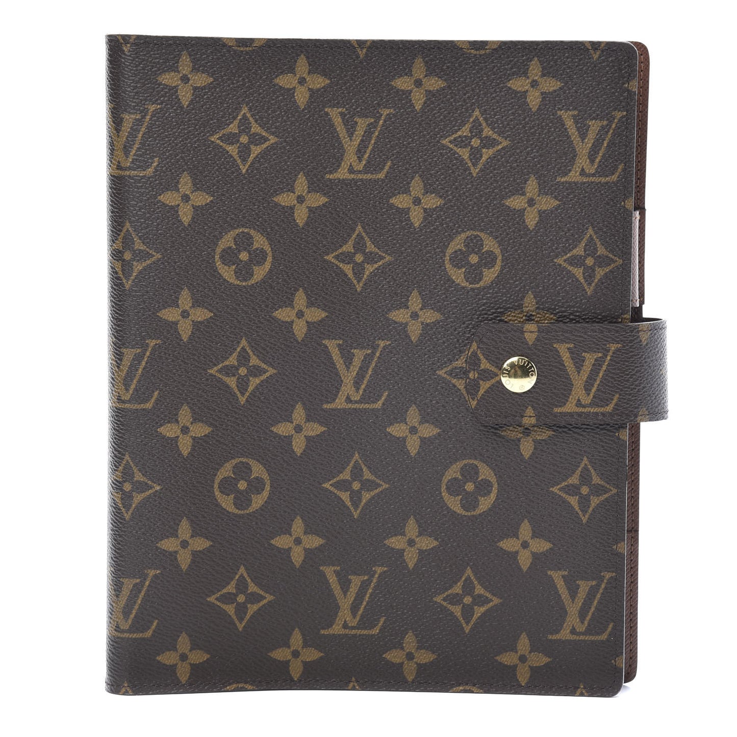 Monogram Large Ring Agenda Cover