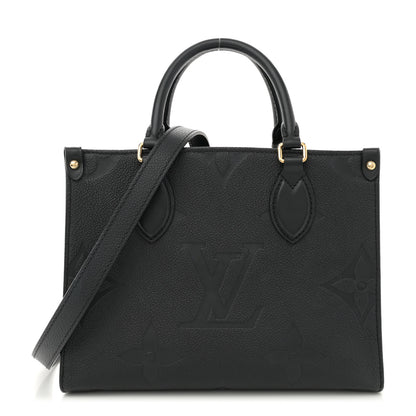 Louis Vuitton Empreinte Monogram Giant Onthego PM Black 1 of 9