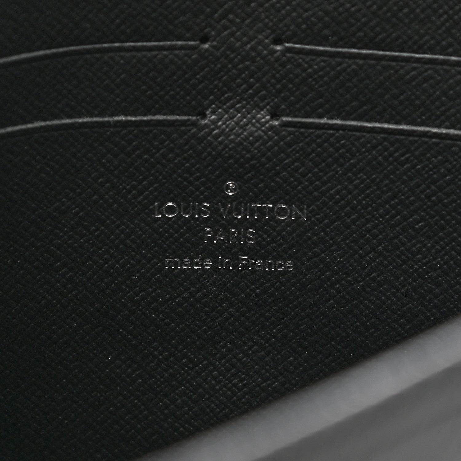 Louis Vuitton Taiga Pochette Voyage MM Black 6 of 6