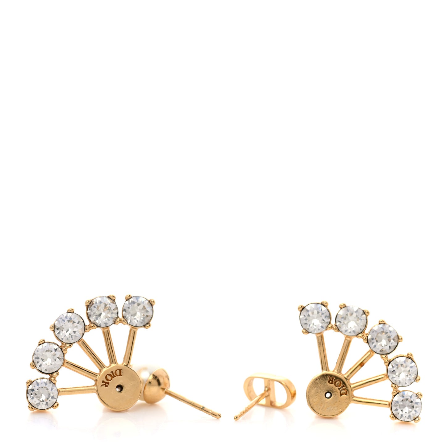 Crystal Pearl La Peite Tribale Earrings