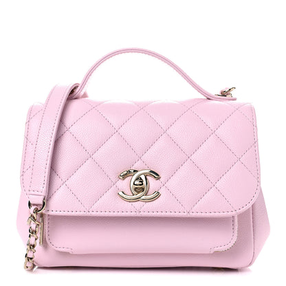 Chanel Caviar Quilted Small Business Affinity Flap Light Pink 1 of 9