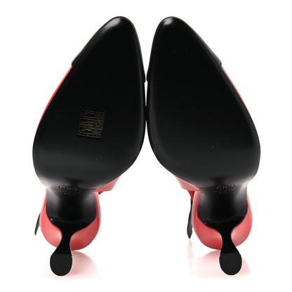 Chanel Lambskin Slingback Pumps 40.5 Black White 7 of 11