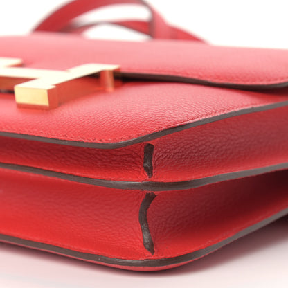 Hermes Evercolor Constance 18 Rouge de Coeur 8 of 9
