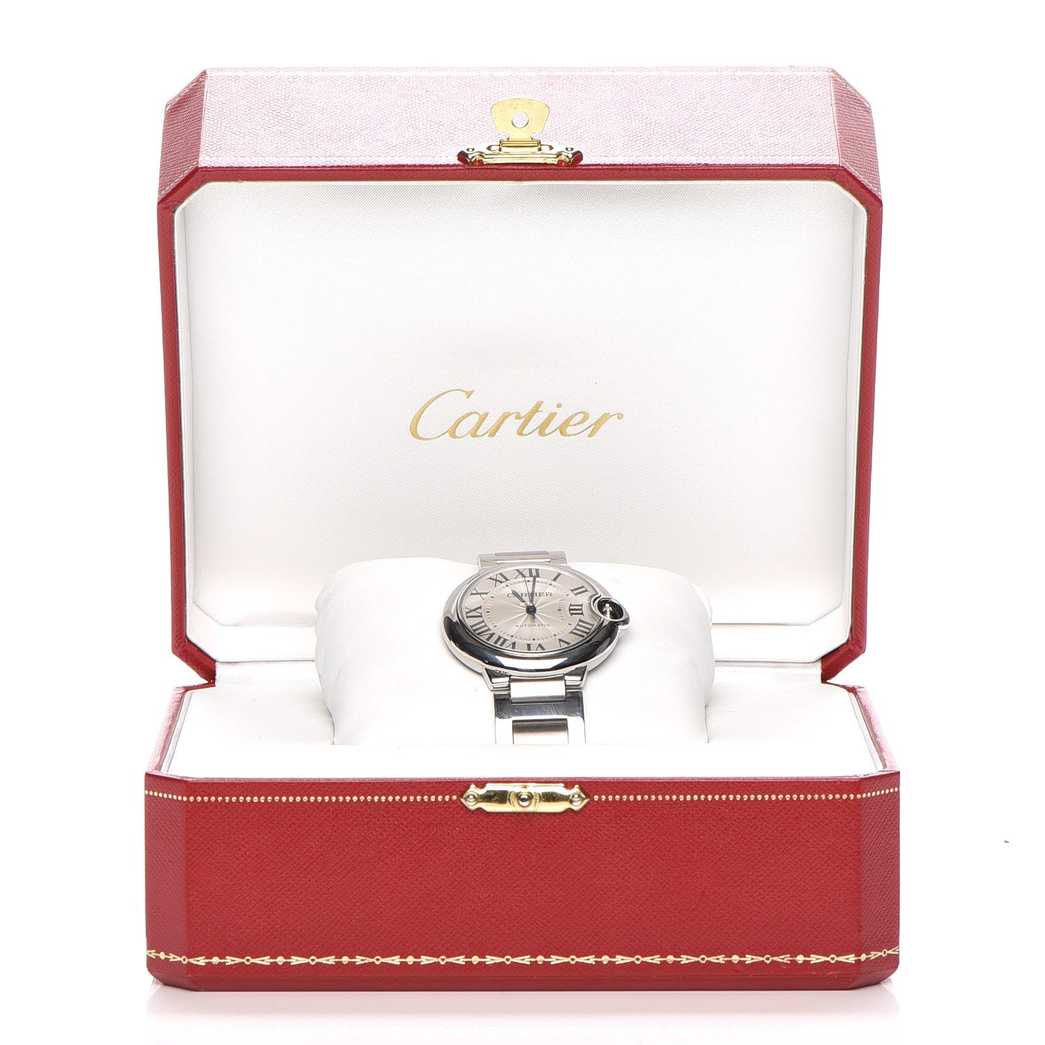 Cartier Stainless Steel 36mm Ballon Bleu De Automatic Watch 11 of 11