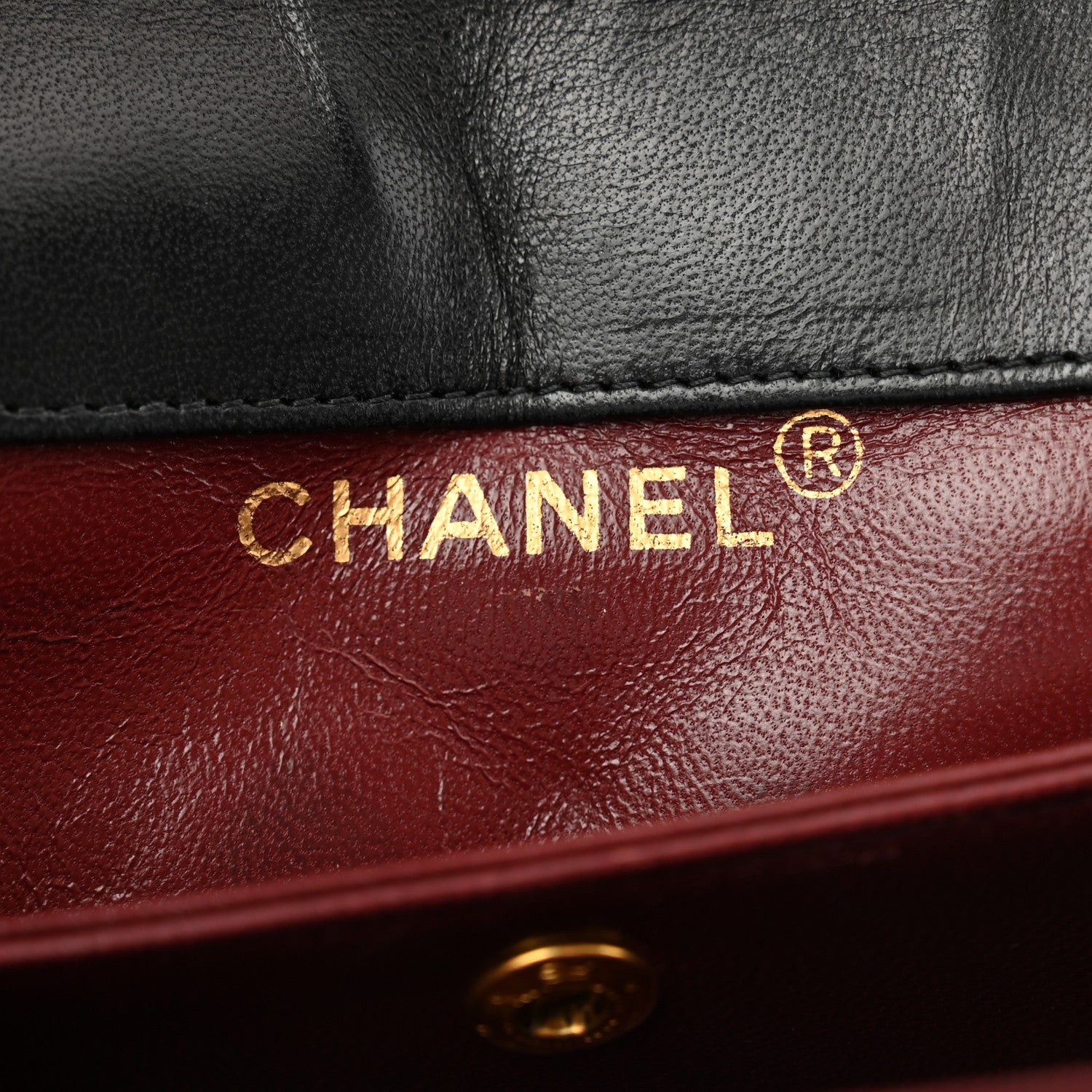 Chanel Lambskin Quilted Small Single Flap Black 7 of 15