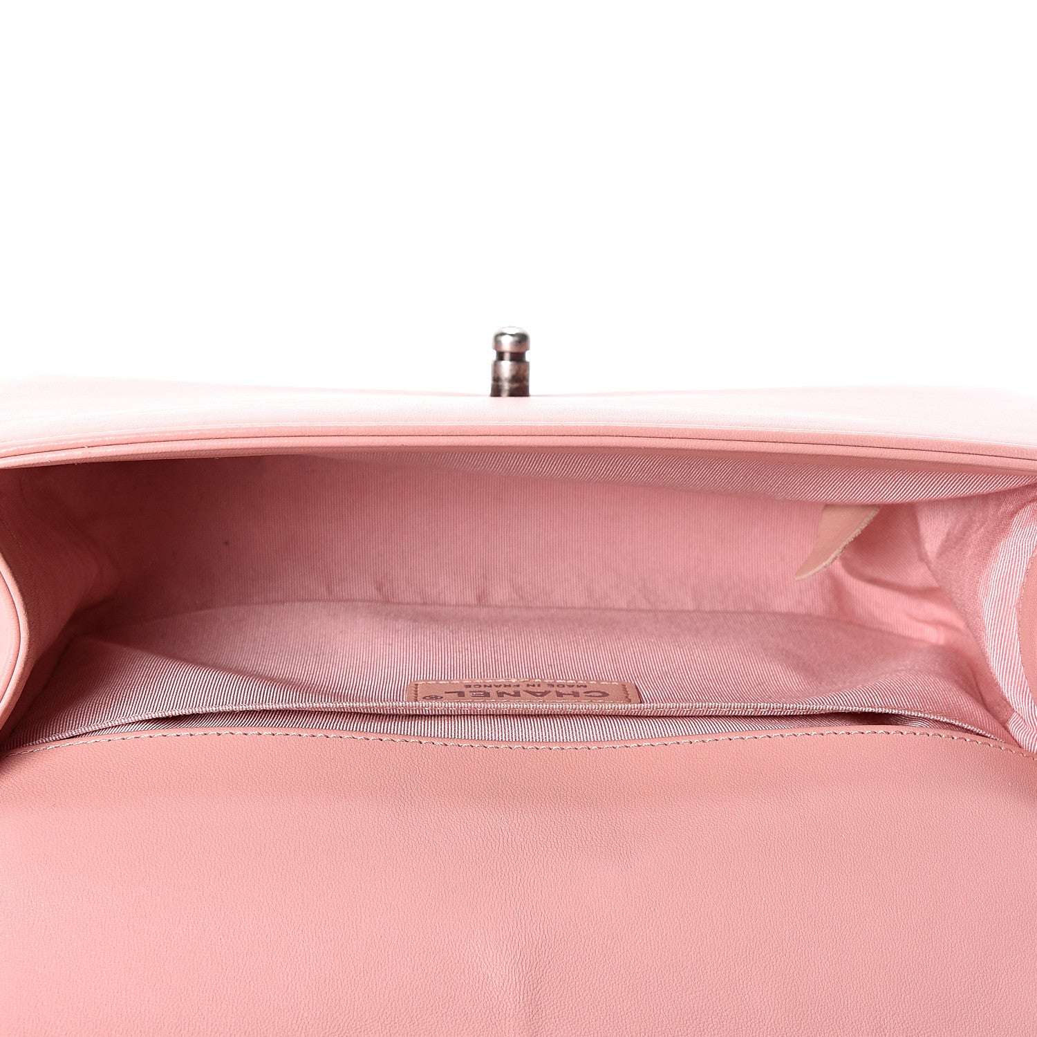 Chanel Lambskin Quilted Medium Boy Flap Light Pink 3 of 10