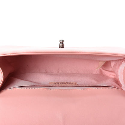 Chanel Lambskin Quilted Medium Boy Flap Light Pink 3 of 10