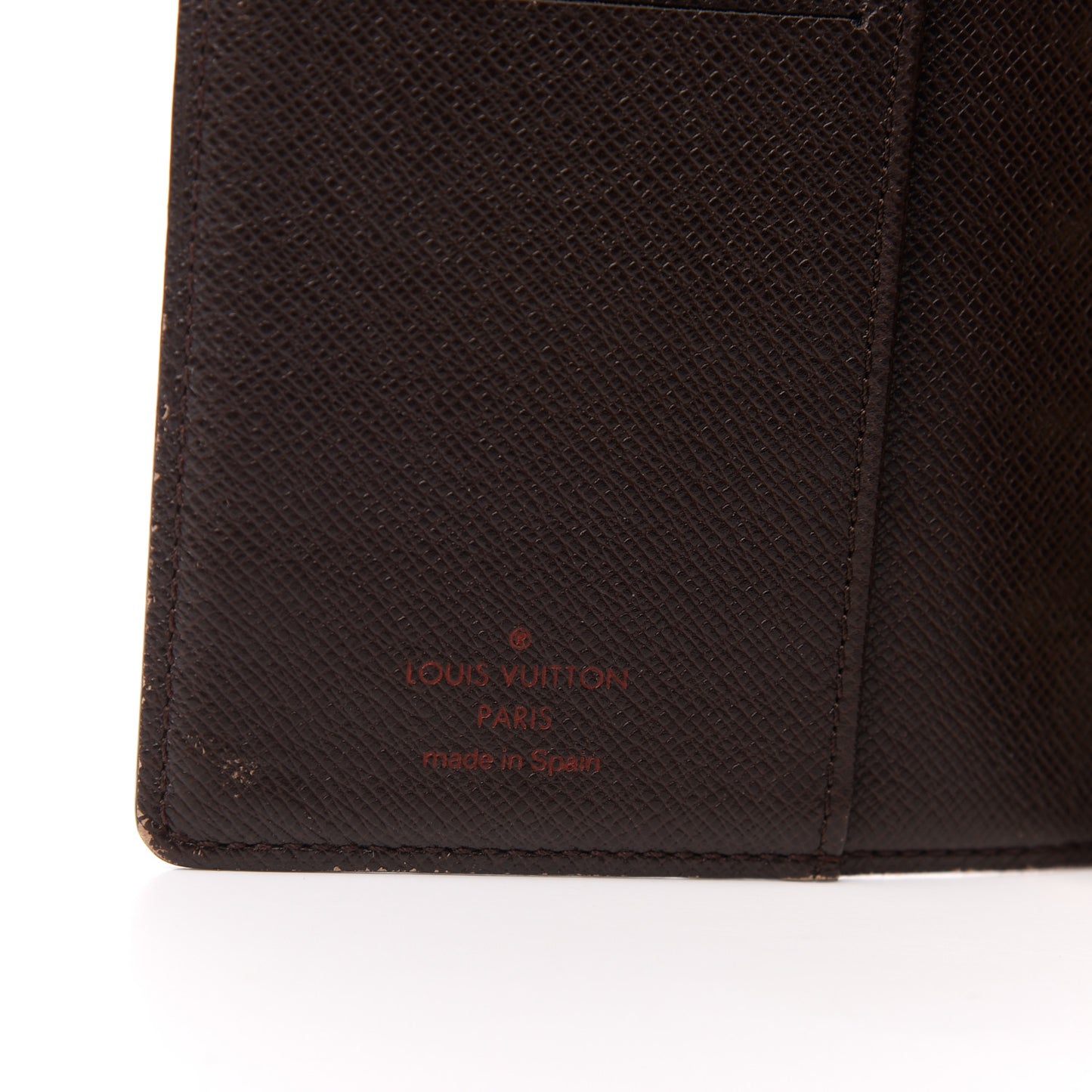 Damier Ebene Small Ring Agenda Cover