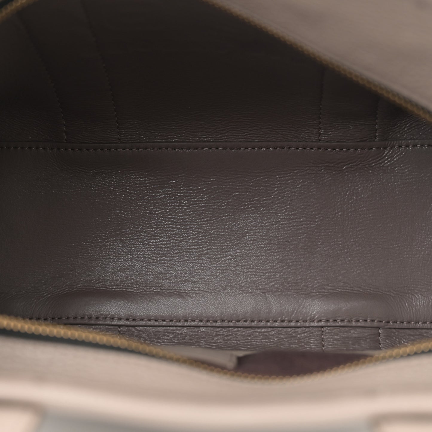 Grained Calfskin Small The Tote Bag Cement