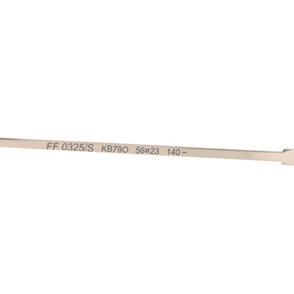 Fendi Round Sunglasses FF0325/S Silver 6 of 9