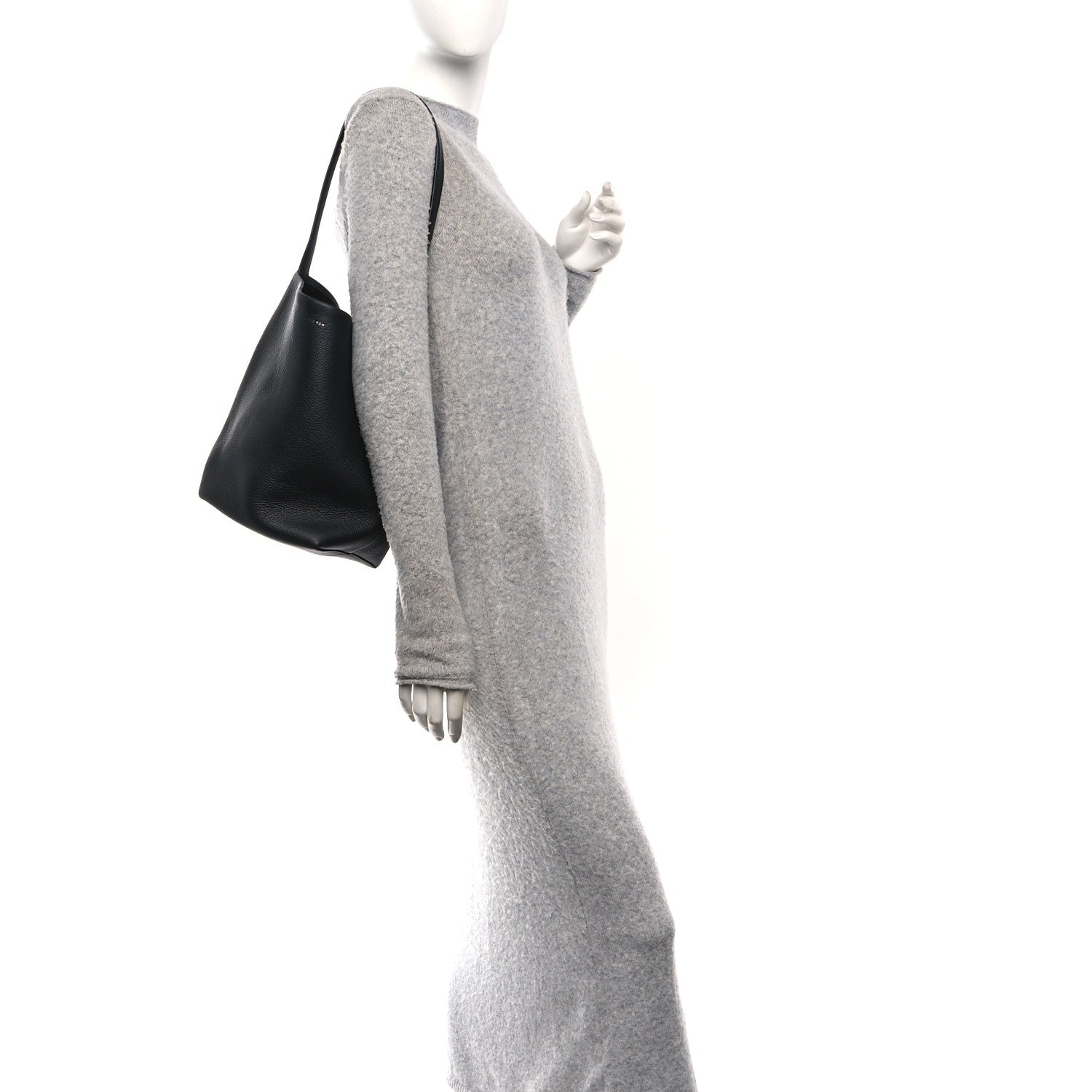 The Row Grained Calfskin Medium N/S Park Tote Black 2 of 10