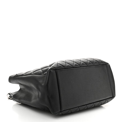 Chanel Caviar Quilted Grand Shopping Tote GST Black 4 of 14