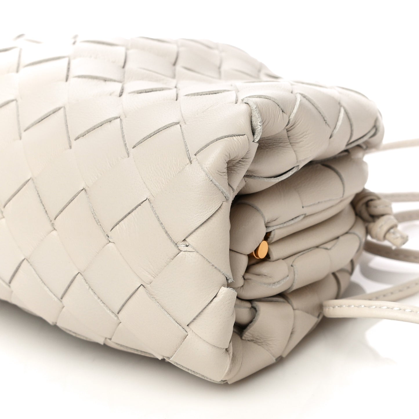 Nappa Intrecciato The Mini Pouch Chalk