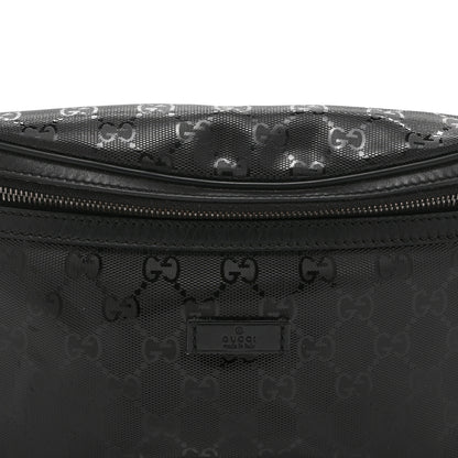 Gucci Imprime Monogram Belt Bag Black 9 of 11