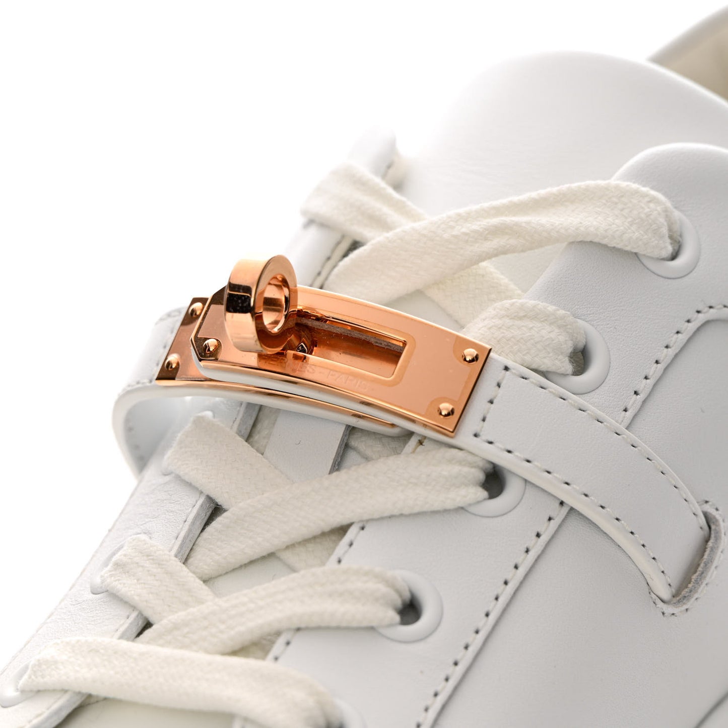 Calfskin Day Sneakers 35.5 White