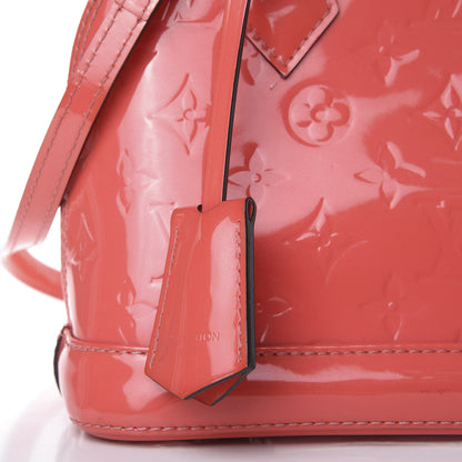 Louis Vuitton Vernis Alma BB Rose Litchi 10 of 11