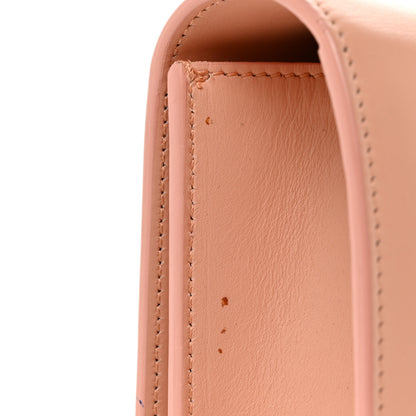 Saint Laurent Calfskin Classic Monogram Cassandre Clutch Blush 10 of 11