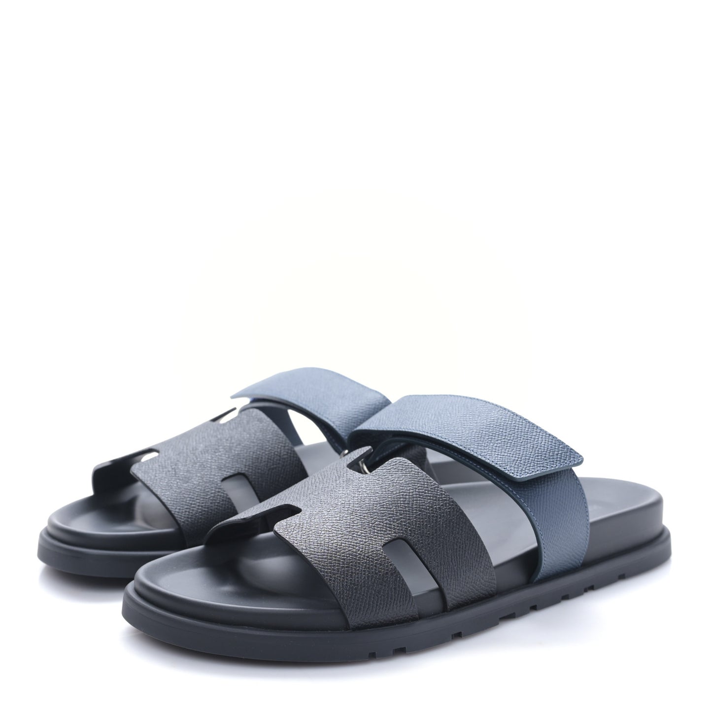 Epsom Mens Chypre Sandals 42 Black Bleu Céleste