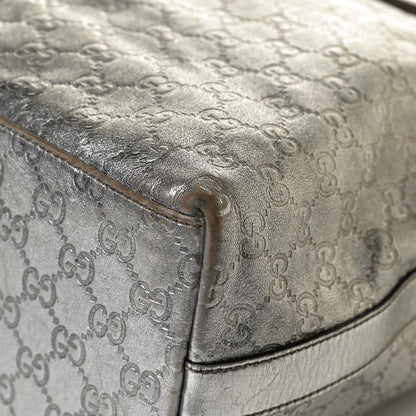 Gucci Metallic Guccissima Hobo Silver 12 of 16