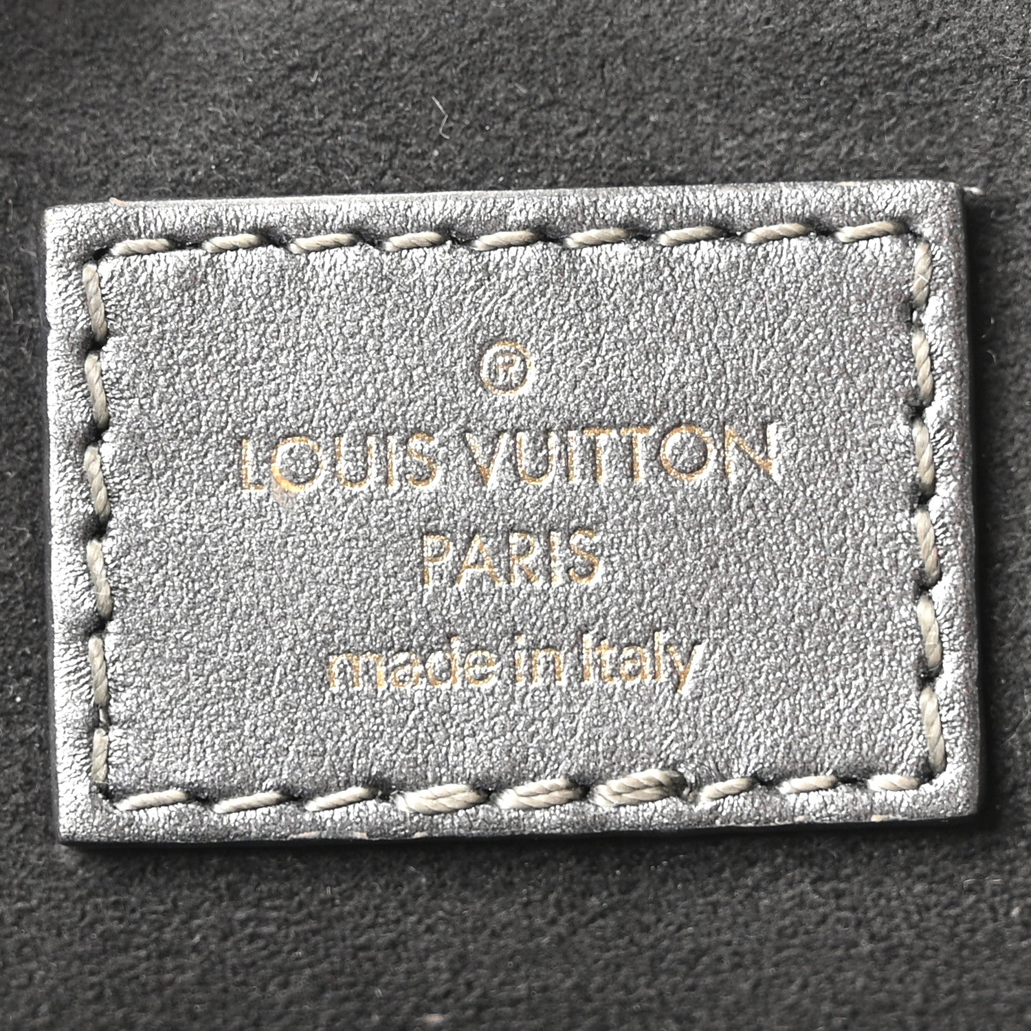 Louis Vuitton Shimmery Empreinte Pochette Sevres Gun Metal 5 of 9