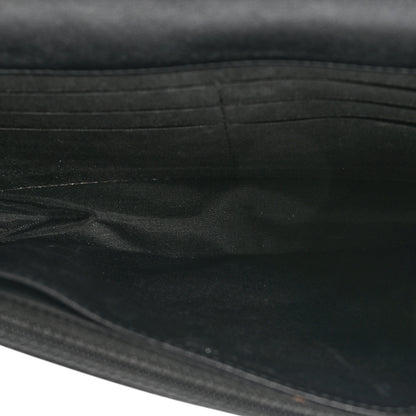 Chanel Glazed Calfskin Boy Wallet On Chain WOC Black 7 of 16