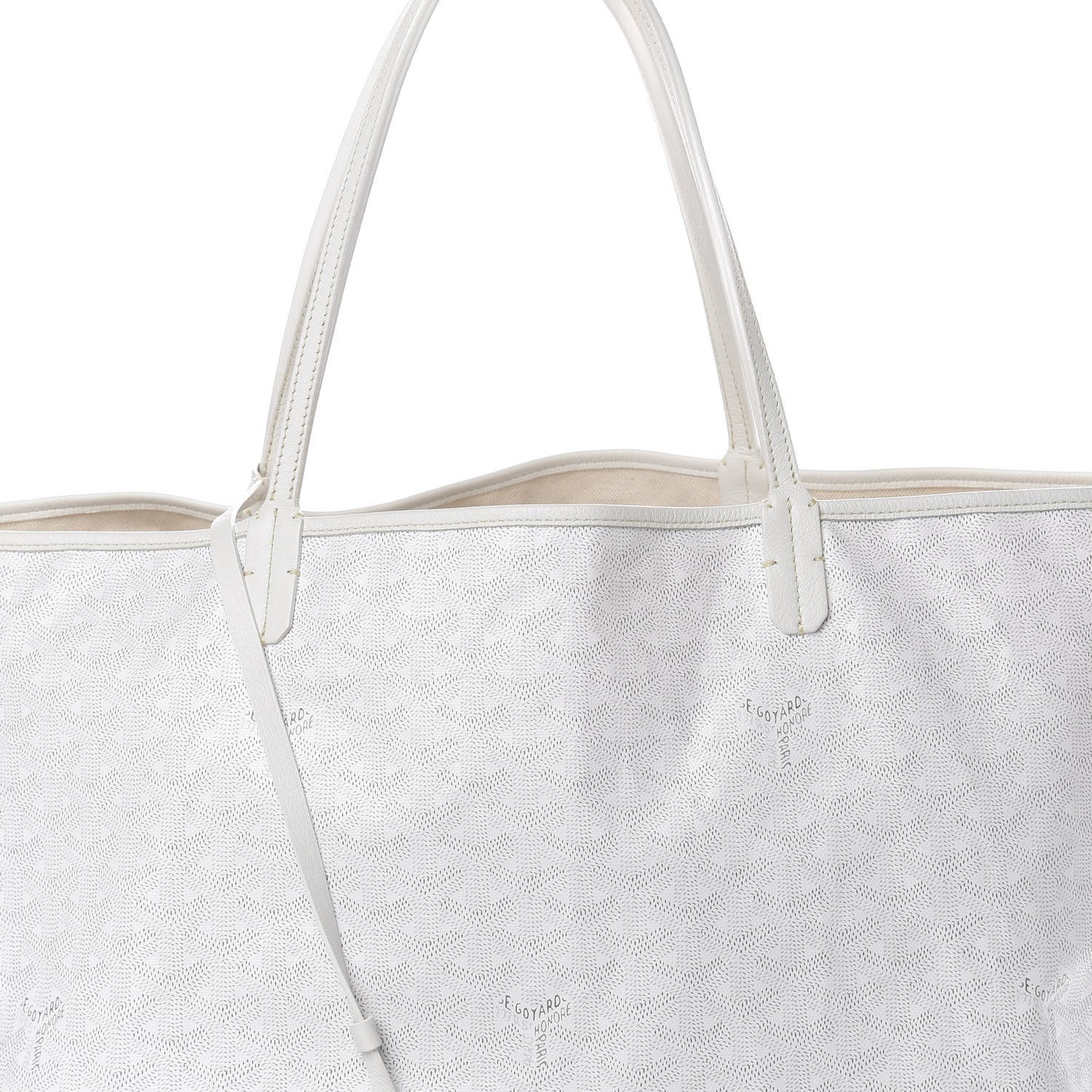 Goyardine Saint Louis GM White