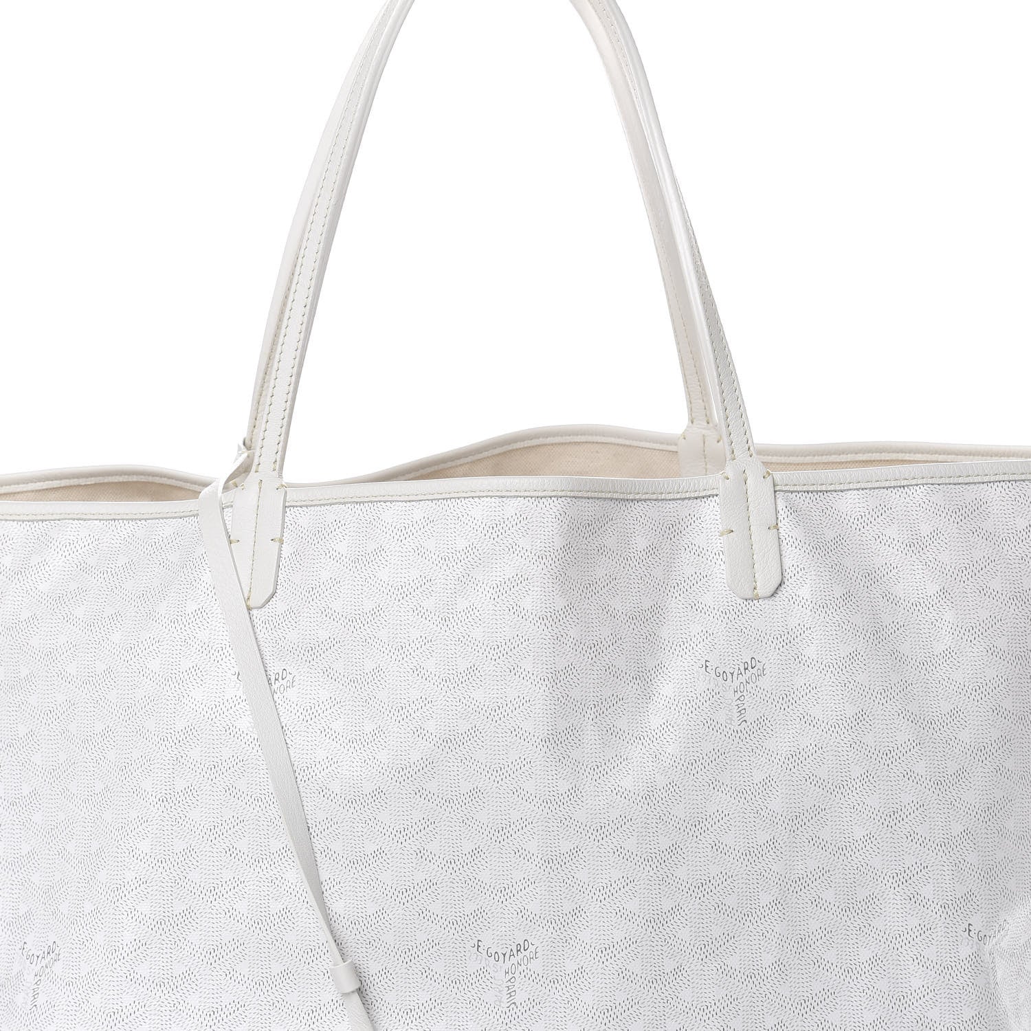 Goyard Goyardine Saint Louis GM White 14 of 19
