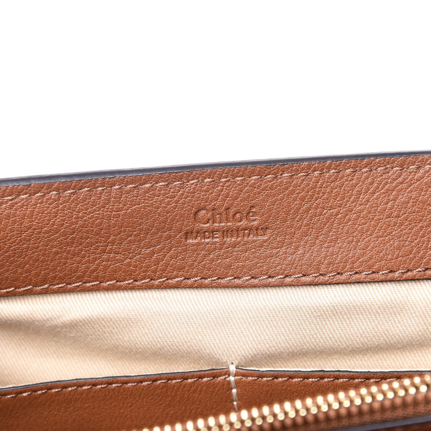 Calfskin Medium Faye Day Shoulder Bag Tan