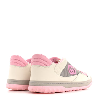Gucci Dali Soft Calfskin Womens Mac80 Sneakers 38 Off White Grey Sky Light Rose 5 of 10