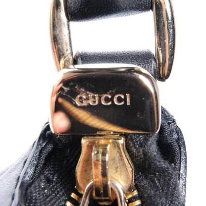 Gucci Monogram Large D Ring Hobo Black 10 of 10