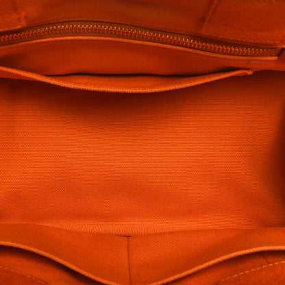Prada Canapa Small Logo Tote Papaya 5 of 10